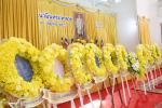 พิธีวางพวงมาลา เนื่องในวันนวมินทรมหาราช วันศุกร์ ที่ 13 ตุลา